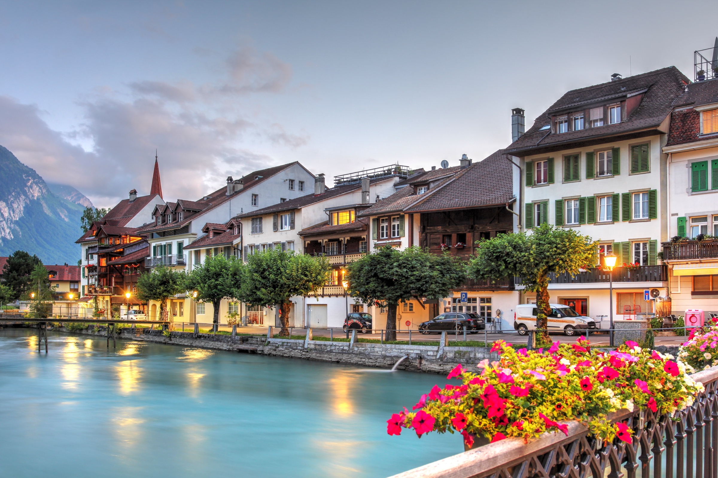 Sustainable commitment · alpine landscape