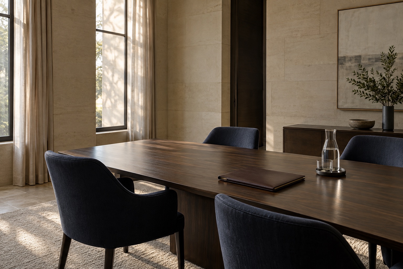 Private meeting room